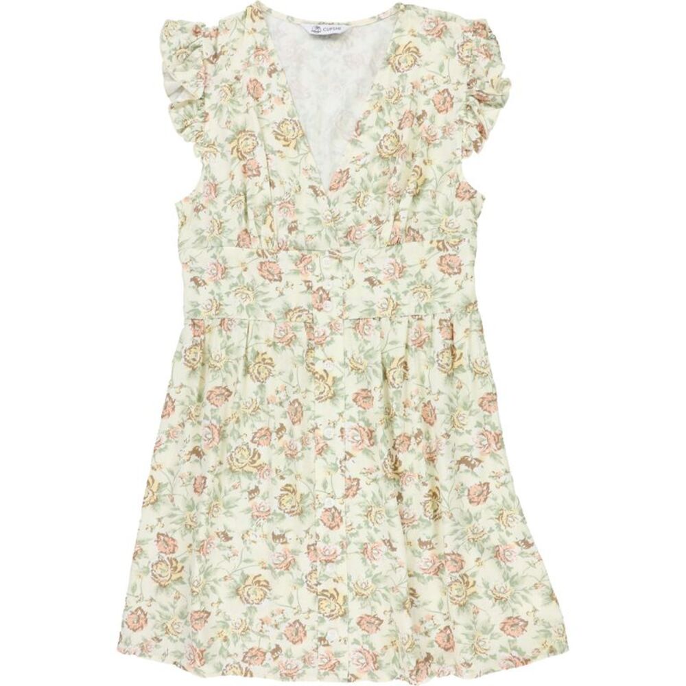 CUPSHE Womens Button Front Mini Dress, NWT